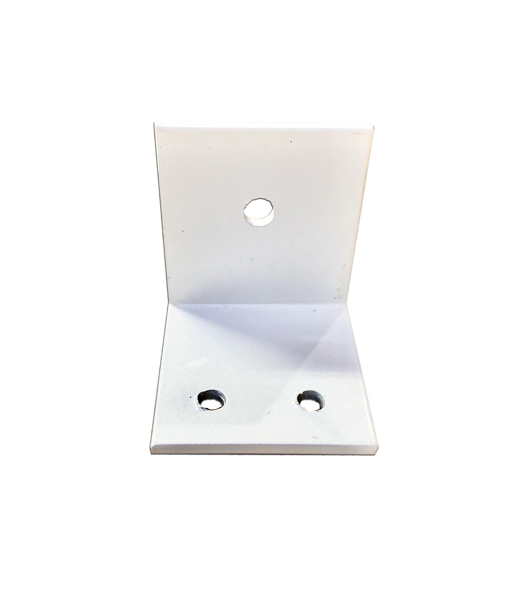 ANGLE-2x2-3 HOLE-WHITE-EACH