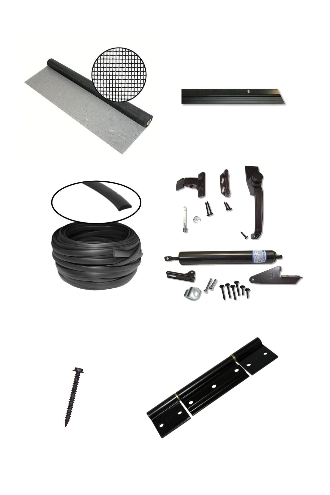 DOOR KIT-DIY FULL-BRONZE