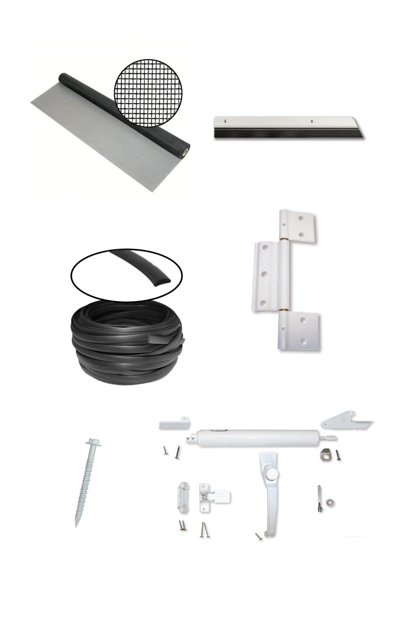 DOOR KIT-DIY FULL-WHITE