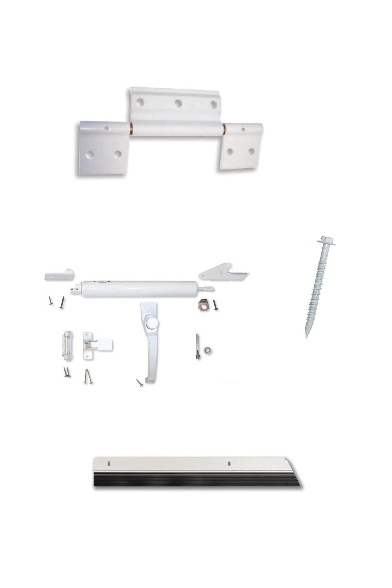 DOOR KIT-DIY PARTIAL-WHITE