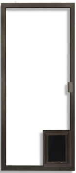 DOOR- BLANK MEDIUM PET DOOR INCORPORATED -BRONZE